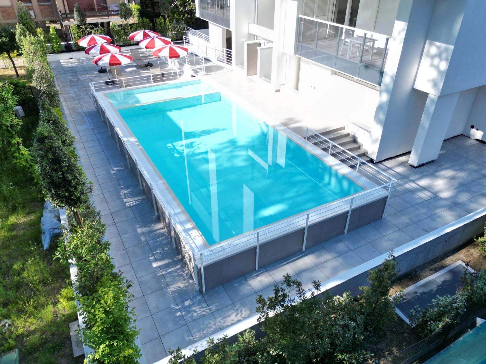 Nuovo Condominio Con Piscina E Garage Bibione Zewnętrze zdjęcie